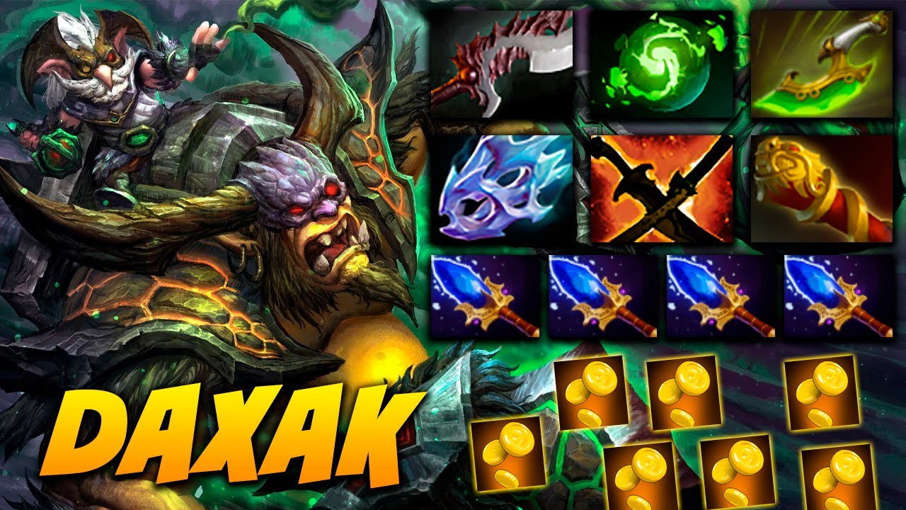 Daxak Alchemist 1400 GPM - Dota 2 Pro Gameplay [Watch & Learn]