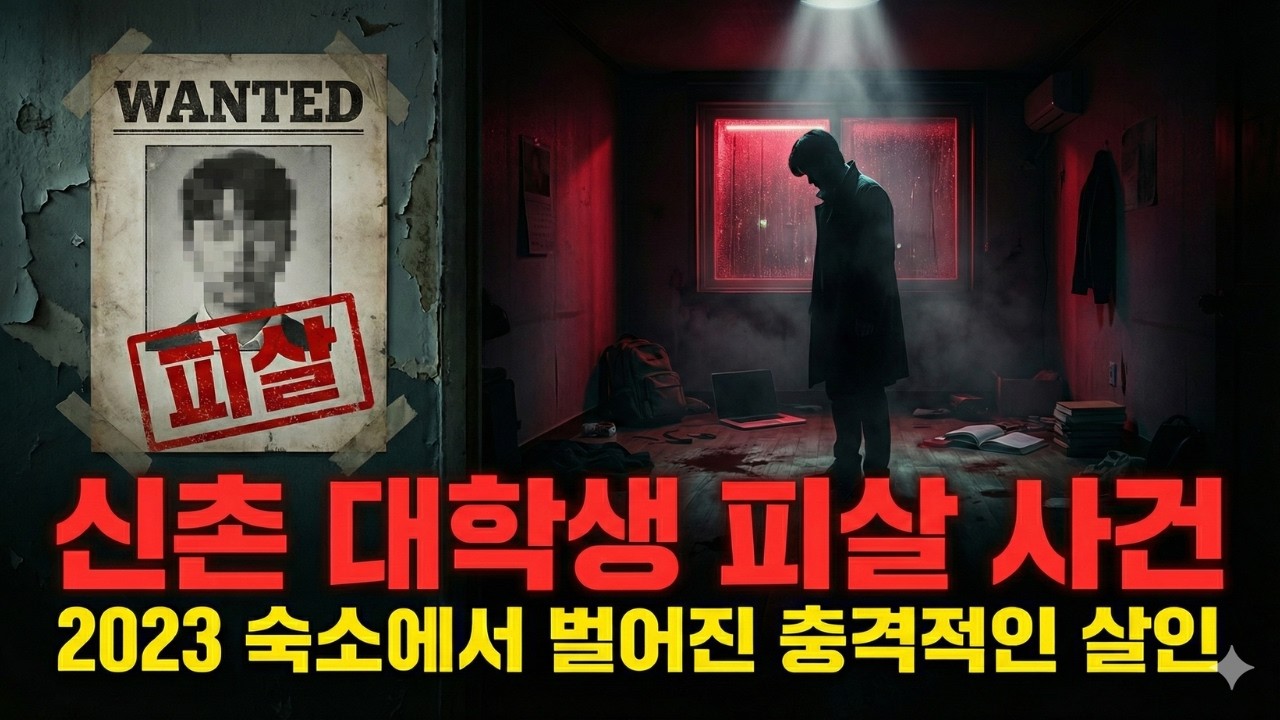 2023 신촌 대학생 피살 사건.. 숙소에서 벌어진 충격적인 살인 전말 (실화)