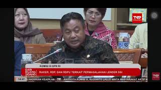Meski Baru Dua Hari Di Komisi Iii Dpr Ri I Nyoman Parta Kelihatan Kelasnya, Bela Rakyat