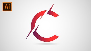 C Letter Logo Design in illustrator