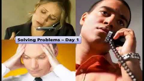 Phone Skills Trainer Lesson Solving Problems wmv