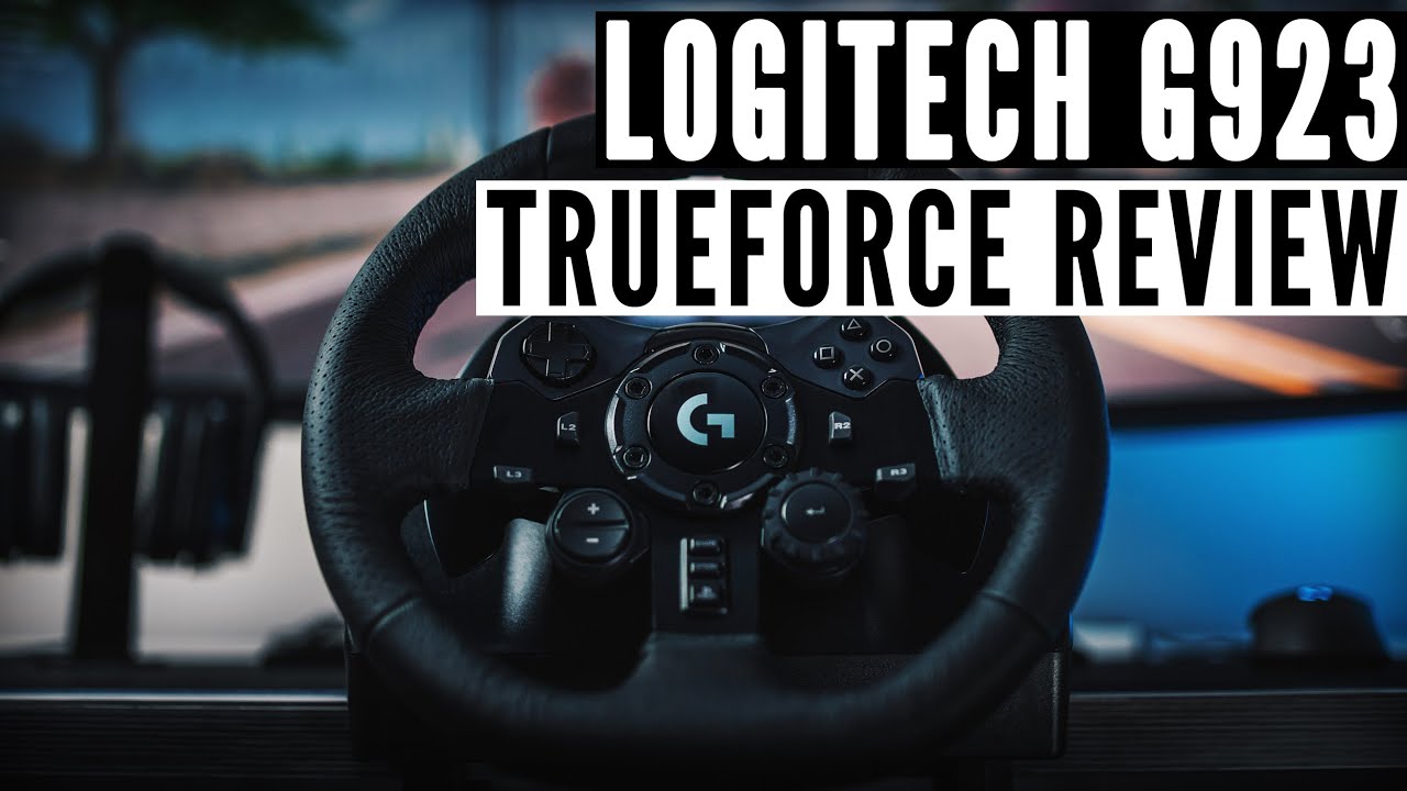 logitech TRUE FORCE G923 Racing Wheel and Pedals for PlayStation 5