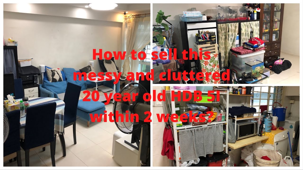 HDB 5I - 128A Punggol Field Walk - See how this messy & cluttered unit still can sell within 2 weeks