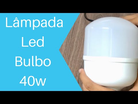 Vídeo: O que é uma lâmpada 40W Tipo B?