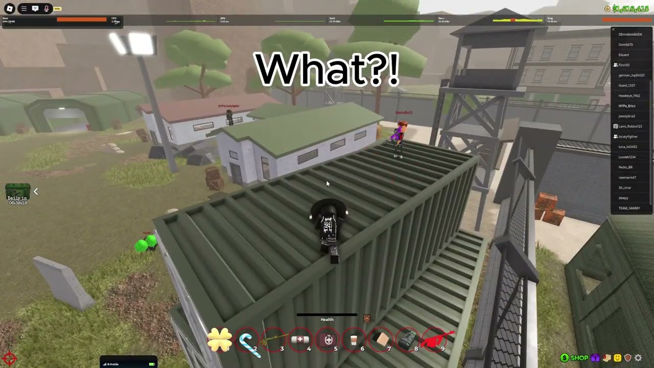 1v1'ing PETTLE in roblox ohio.