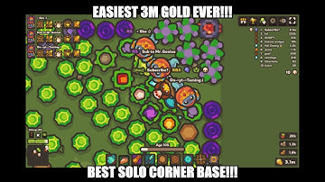 3.2M+ Gold Solo Corner Base # Best Solo Base
