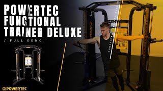 Powertec Functional Trainer Deluxe WBFTD20 | One of the most versatile  training systems available