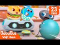 Chạy thoát khỏi những chú kiến | Hamburger và những người bạn | Hoạt hình thiếu nhi | BabyBus