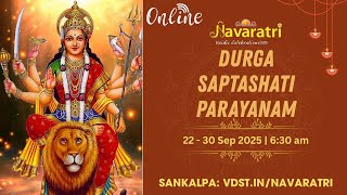 Navaratri Day 9 - Durga Saptashati Parayan | 30 Sep 2025 | Live from VDS Bangalore Ashram