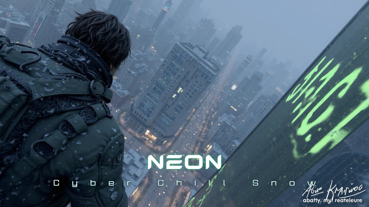 Неоновый Снегопад Город | Футуристический Электронный Микс