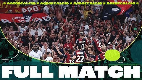 Genoa - Inter 2-2 17/08/24 - FULL MATCH | Age of Calcio
