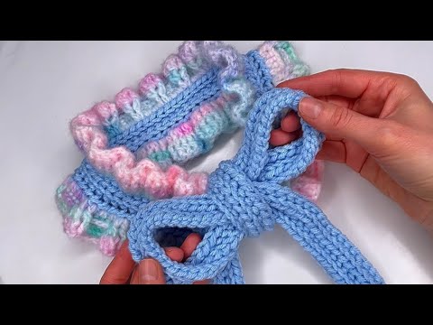 How to crochet ruffled neck warmer | Very elegant and so easy to