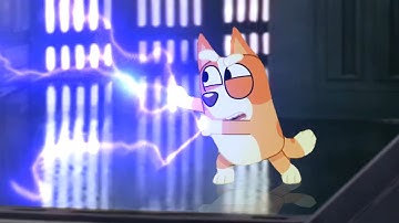 Bluey and Bingo Vs. Darth Vader