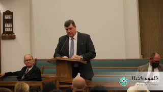 The funeral and memorial services of Robert Layton.