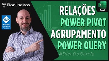 EXCEL 2013 - Power Query - Agrupamento / Powerpivot - Relação entre Tabelas / Tabela Dinâmica