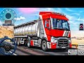 Oil Tanker Truck Driving Simulator | Heavy Cargo Transporter Truck Driving | Android Gameplay 