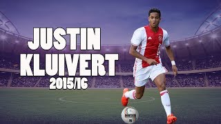 Justin Kluivert Goals, Skills And Assist 201516 Ajax