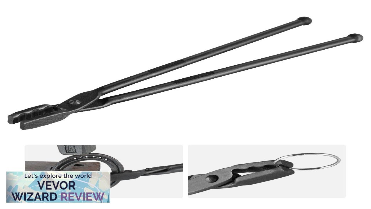 VEVOR Blacksmith Tongs 18” Wolf Jaw Tongs Carbon Steel Forge Tongs Review