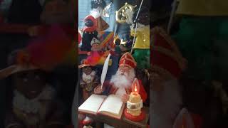 Sint en Piet in de etalage, collectie