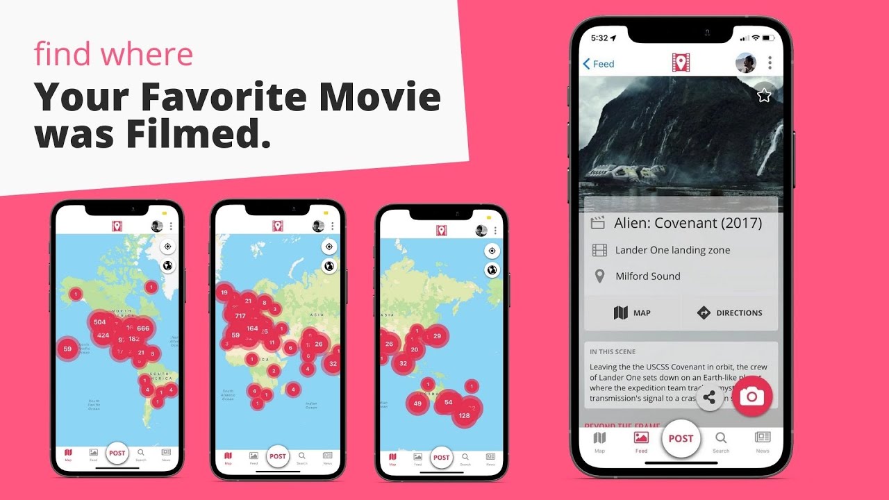 Movie Scene Locations Near You In The SetJetters Mobile App, IOS and Android!