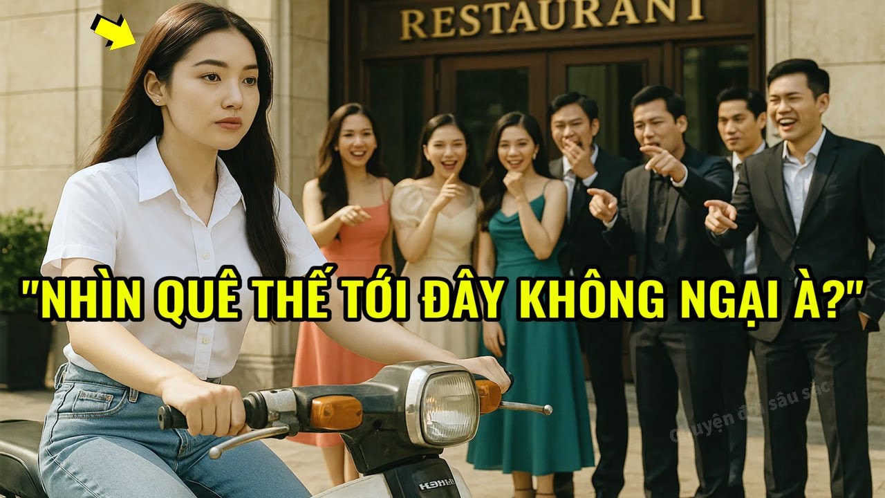 Nữ tỷ phú nữ đi xe số tới đám cưới người cũ bị sỉ nhục, cả đám cứng họng đến khi biết thân phận thật