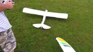 Flite Test Simple Storch First Flight - Attempt 1