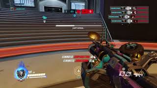 This is why you dont want to play hanzo in silver rank - overwatch