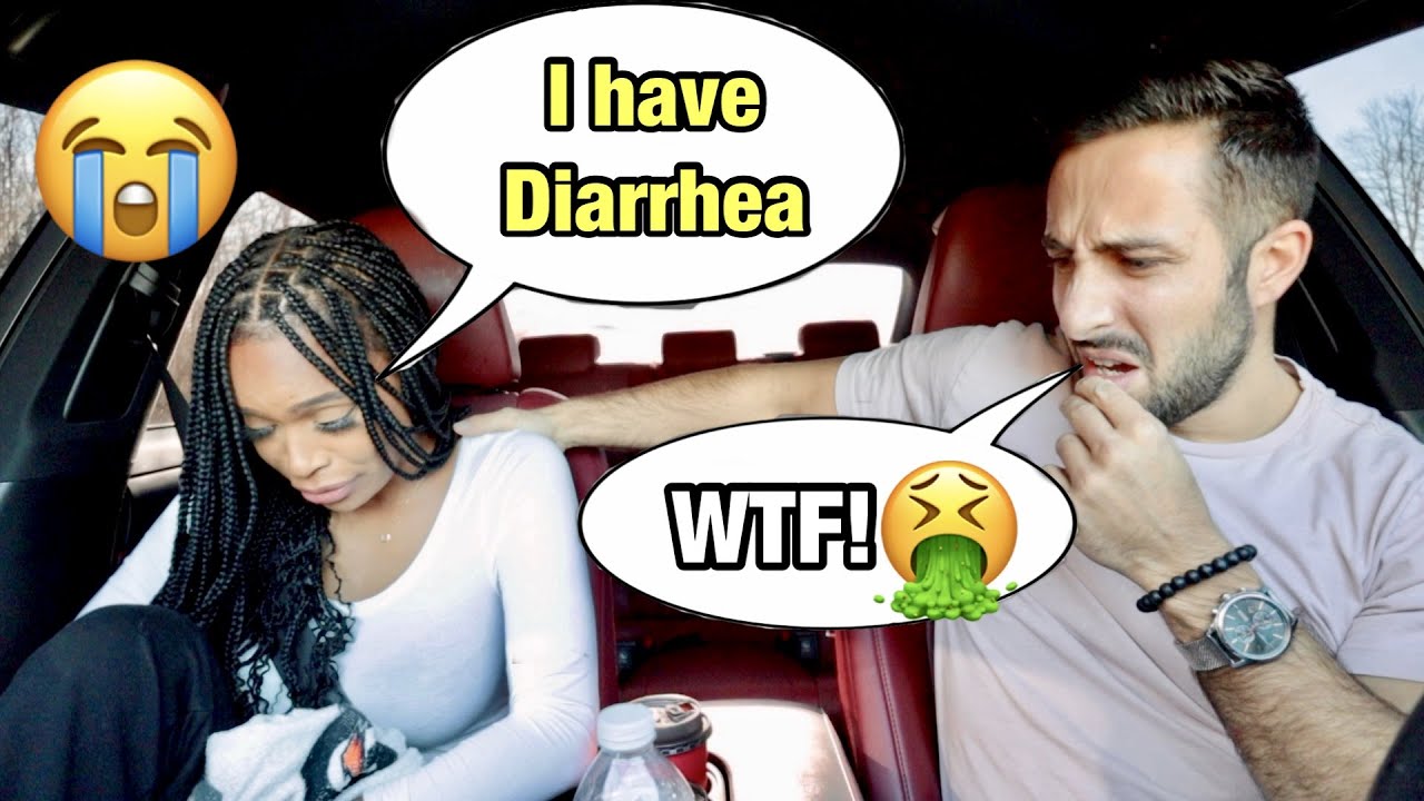 FART SPRAY PRANK ON MY BOYFRIEND GONE WRONG! I pooped in his car