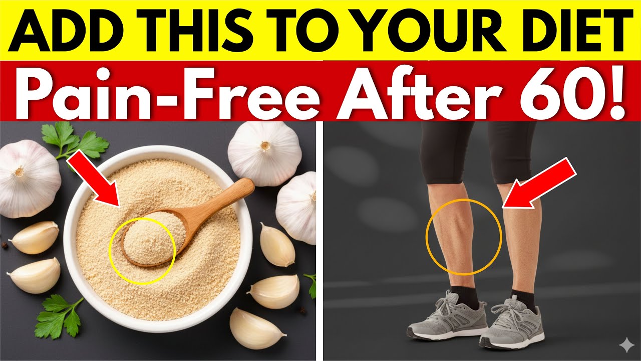 Walk Longer Without Pain — Add THIS to Your Diet After 60 | Senior Health