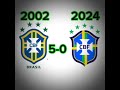 Brasil de 2002 vs Brasil de 2024 #edit #futebol #ronaldinho #ronaldofenômeno