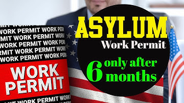 Asylum: Work Permit only after 6 months!!
