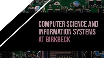 Computer Science and Information Systems at Birkbeck