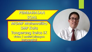 Video pembelajaran mgmp matematika smp ...