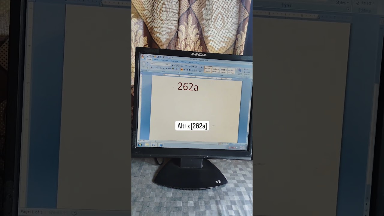 Muslim in symbol ms word learning 