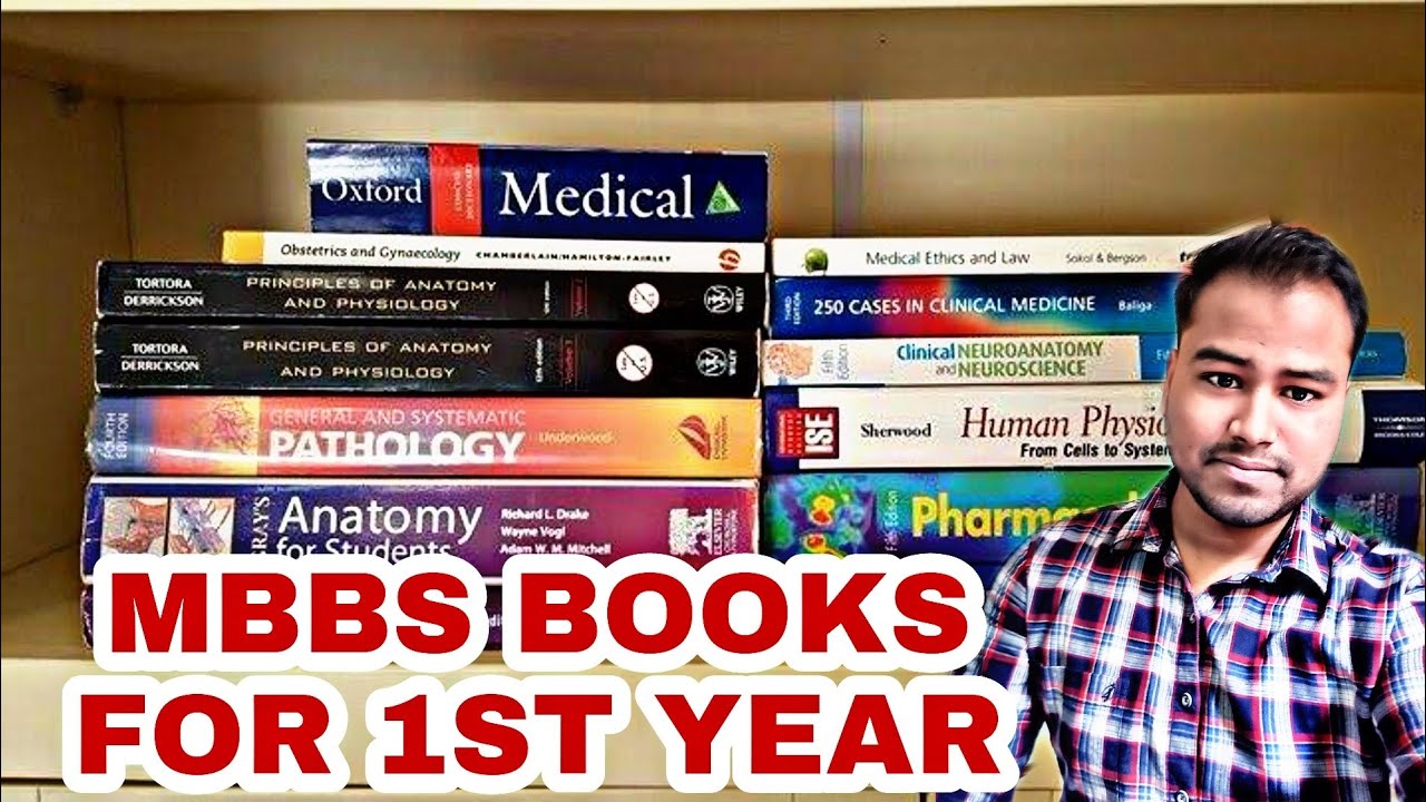 MBBS books for 1st year, 1st year mbbs books, from best author and