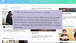 Police investigate black Friday threats