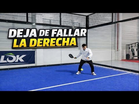 EL GOLPE SENCILLO DEL PADEL QUE FALLAS SIEMPRE - Ejercicios para Mejorar la Derecha en Pádel