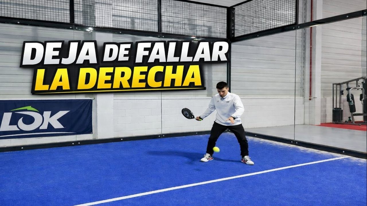 EL GOLPE SENCILLO DEL PADEL QUE FALLAS SIEMPRE - Ejercicios para Mejorar la Derecha en Pádel