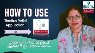 Tinnitus Relief app usage