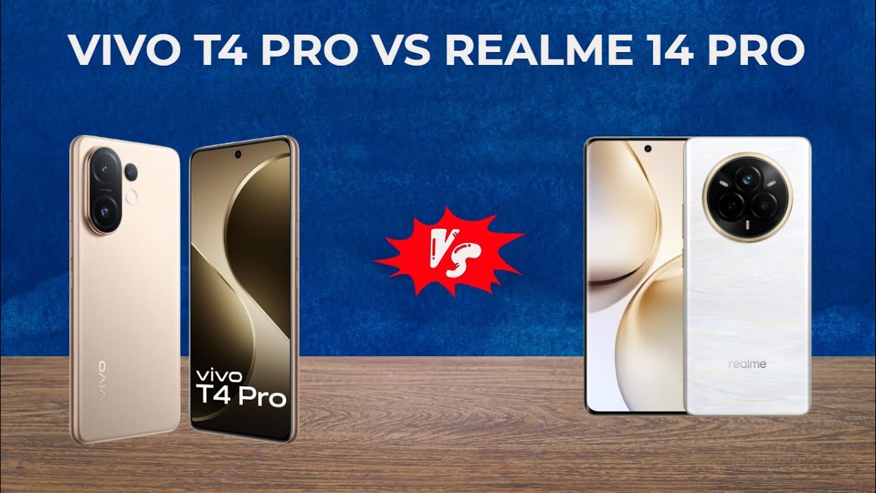 Vivo T4 Pro vs Realme 14 Pro | Best Smartphone 2025 | SmartTechWithSam