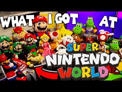 What I Got At Super Nintendo World! - Super Mario Richie