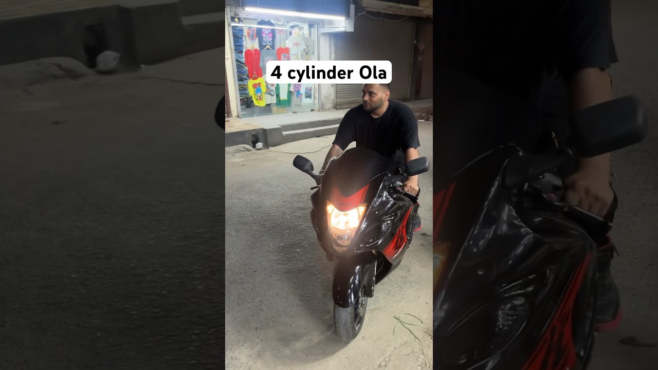 Ola Scooty Vs Hayabusa 😂😂  