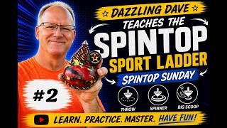 Spintop Sunday #2 : Dazzling Dave teaching spintops! (Boomerang & Under the Leg)