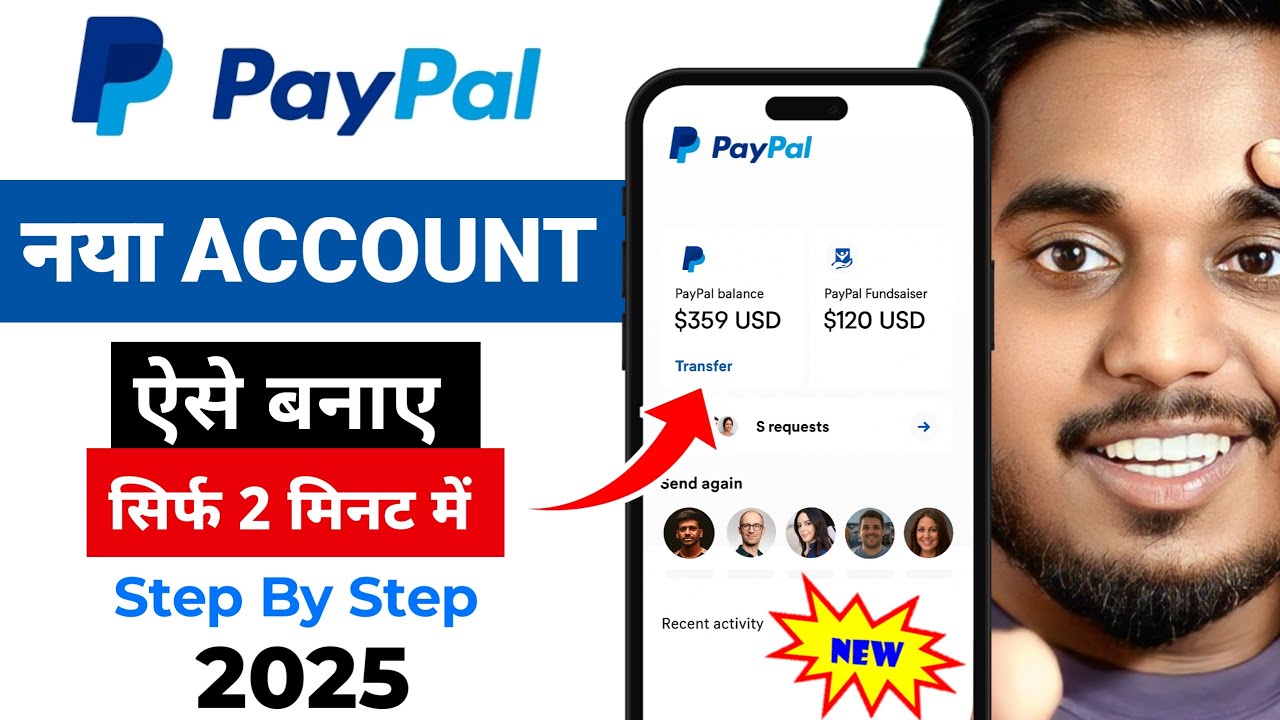 PayPal Account Kaise Banaye | How To Create PayPal Account | How To Use PayPal | Full Process 2025 ✅