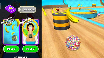 Going Balls Shuffle Banana Frenzy Gameplay Walkthrough Android ios