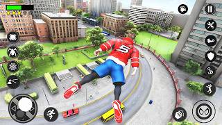 Spider Flying Superhero Game Part 3 - Android Gameplay screenshot 1
