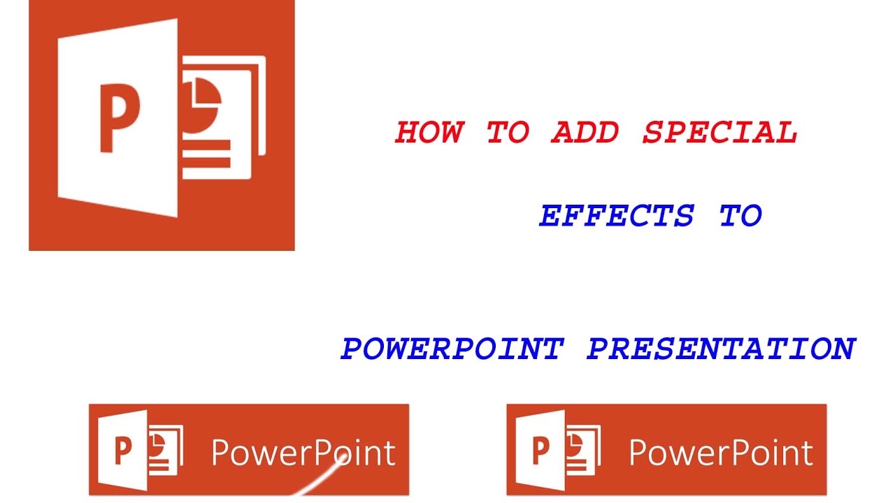 completing a presentation with media and special effects