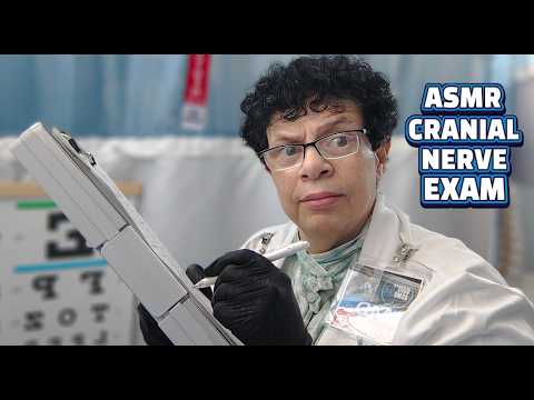 ASMR MD ER 🥼 Gives You A MOST Detailed Cranial Nerve Exam Realistic Experience | Very Tingly