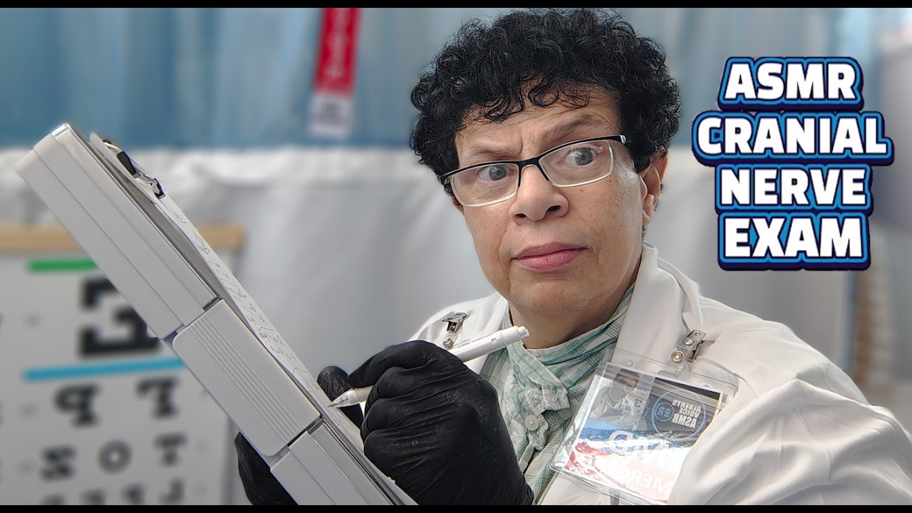 ASMR MD ER 🥼 Gives You A MOST Detailed Cranial Nerve Exam Realistic Experience | Very Tingly