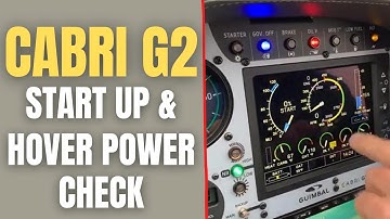 Cabri G2 Start Up Procedure & Hover Power Check